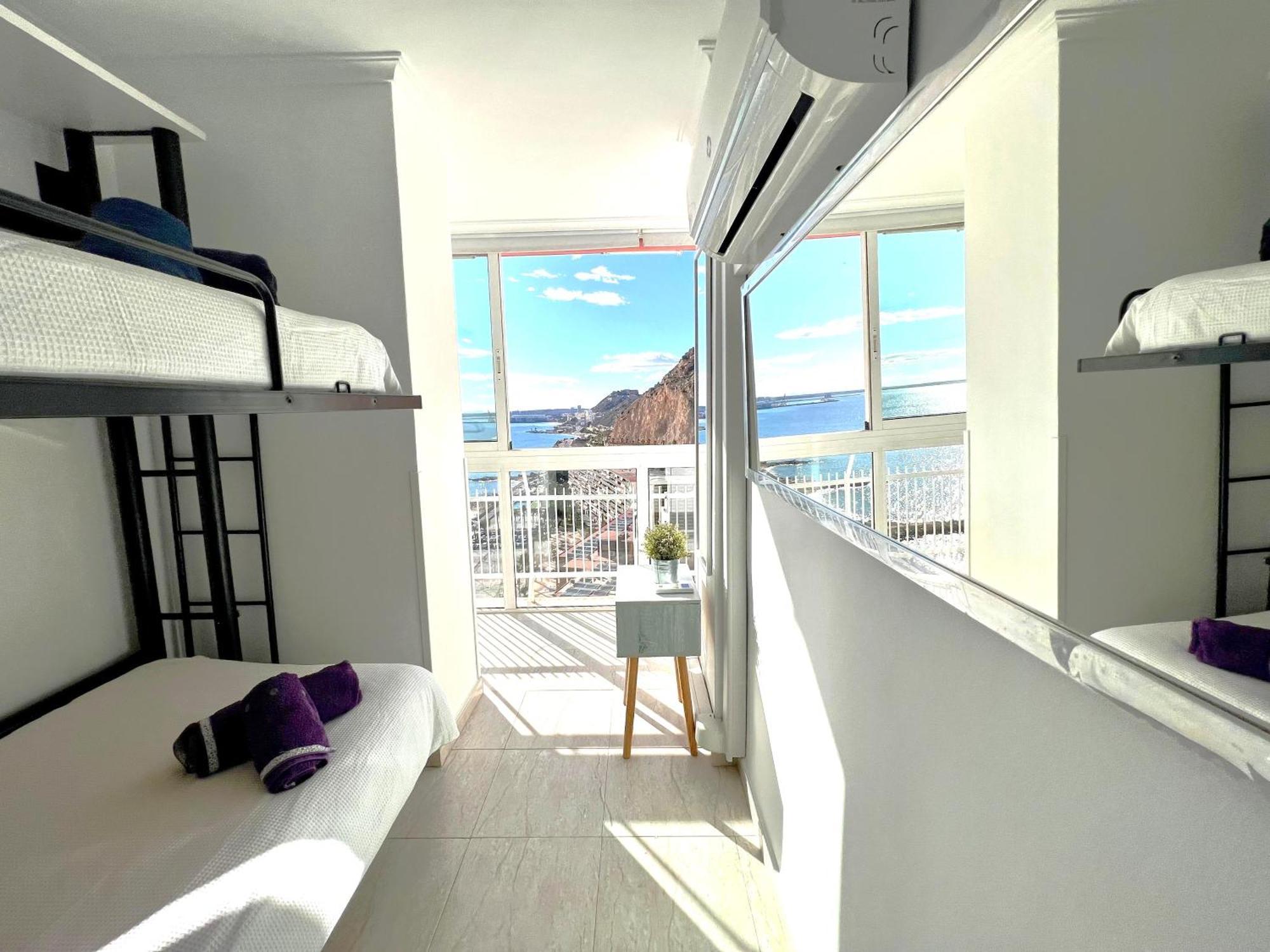 Vistas Al Mar. Gran Salon. Playa A 1 Minuto. Wifi Apartment Alicante Exterior foto