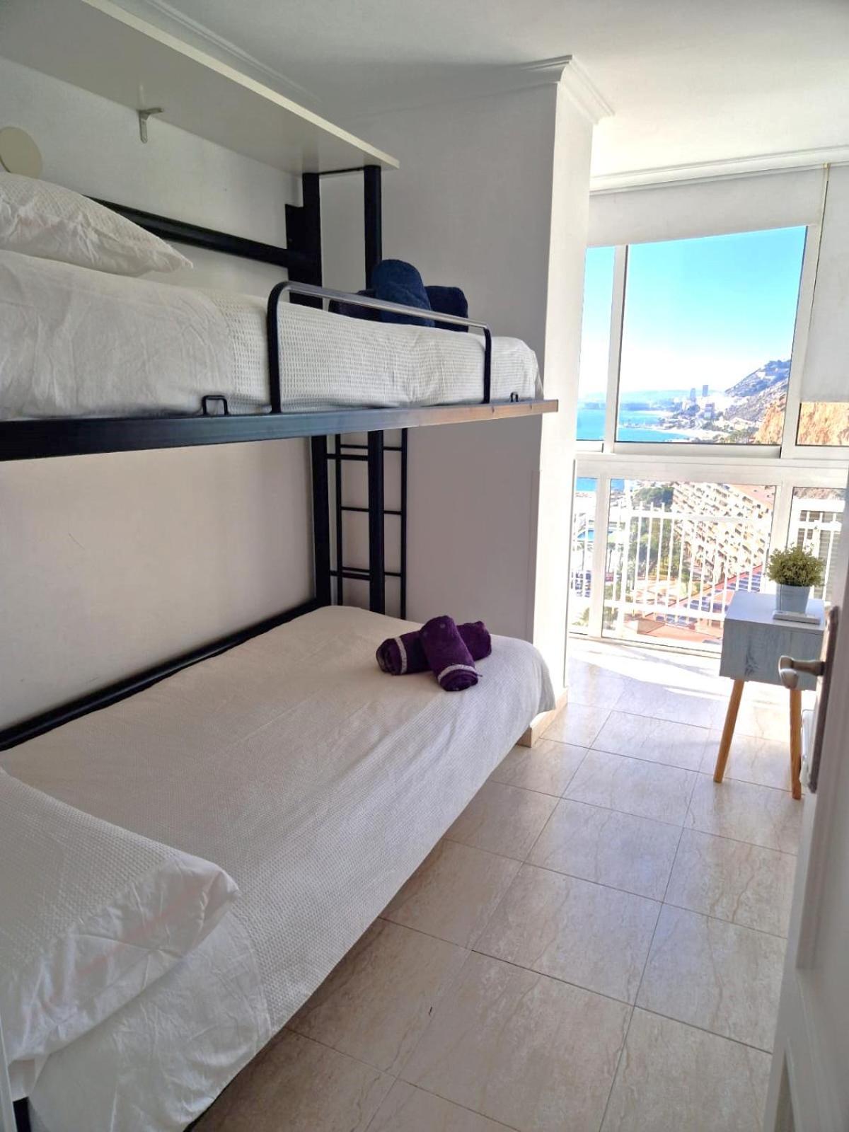 Vistas Al Mar. Gran Salon. Playa A 1 Minuto. Wifi Apartment Alicante Exterior foto