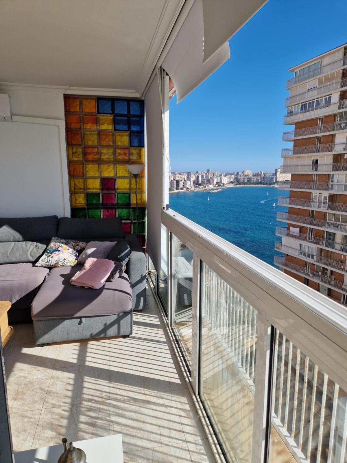 Vistas Al Mar. Gran Salon. Playa A 1 Minuto. Wifi Apartment Alicante Exterior foto
