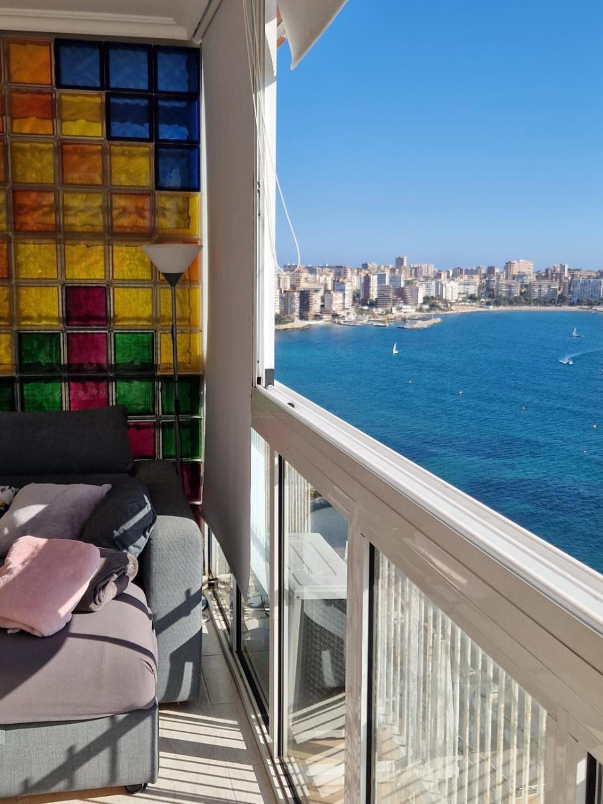 Vistas Al Mar. Gran Salon. Playa A 1 Minuto. Wifi Apartment Alicante Exterior foto